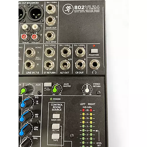 Used Mackie 802VLZ4 Unpowered Mixer