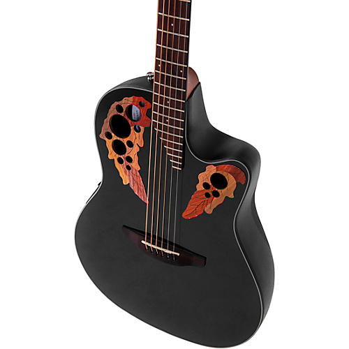 Ovation CE44 Celebrity Series Elite Mid-Depth Acoustic-Electric Guitar Reverse Blue Burst