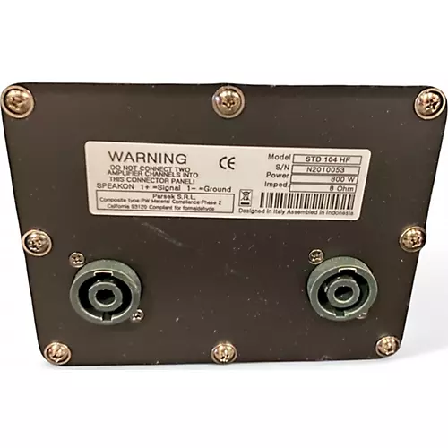 Used Markbass STD 104 HF Bass Cabinet