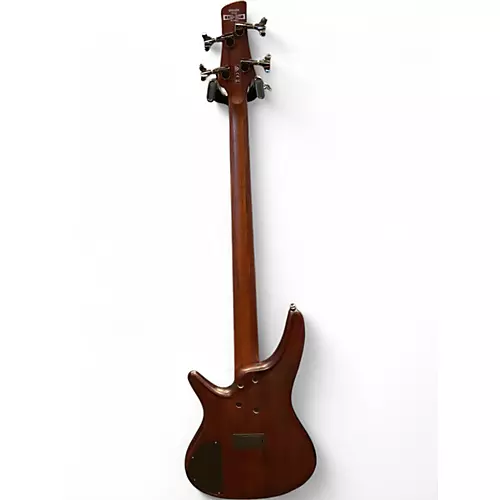Used Ibanez SR500ZW Flat Brown Burst Electric Bass Guitar Flat Brown Burst