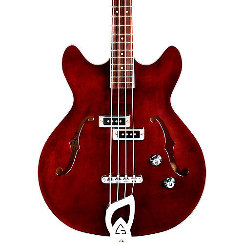 Guild Starfire I Bass Short Scale Semi-Hollow Electric Bass Guitar Vintage Walnut