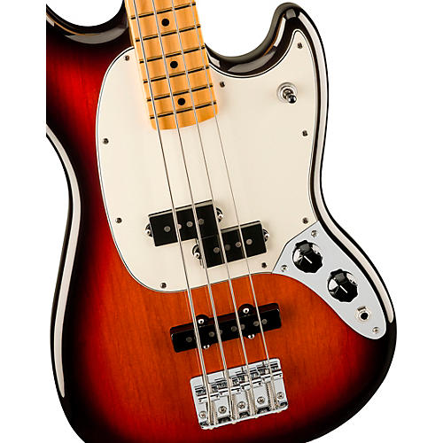 Fender Player II Mustang Bass PJ Maple Fingerboard Polar White