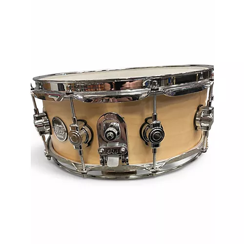 Used DW 5.5X14 Performance Series Snare Maple Drum Maple 10