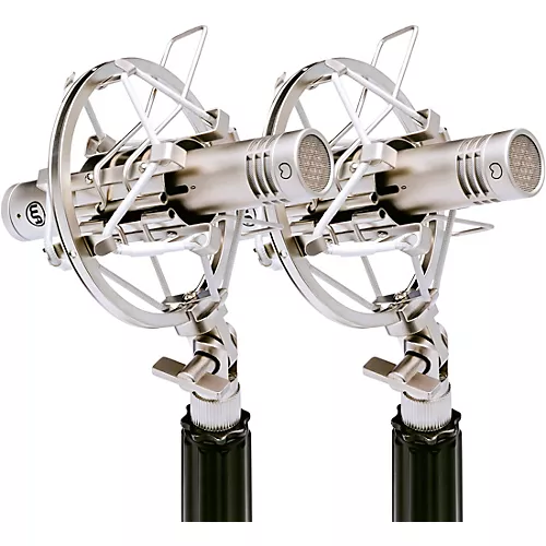 Warm Audio WA-84 Small-Diaphragm Condenser Microphone Stereo Pair Black