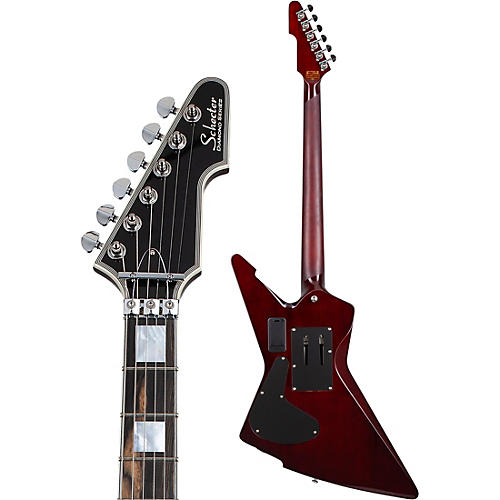 Schecter Guitar Research E-1 FR-S Electro-Resin Electric Guitar Gloss Natural