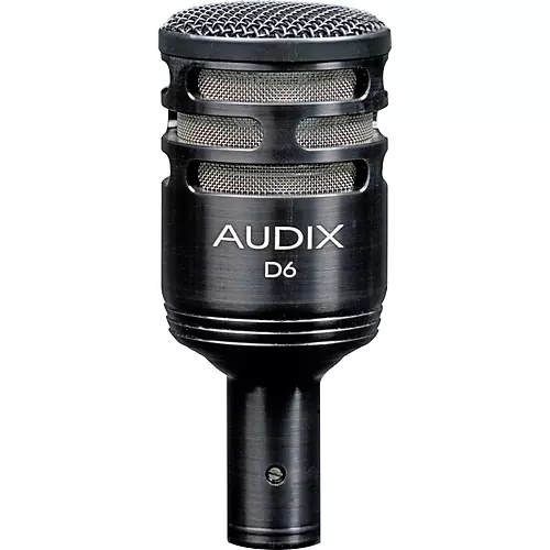 Audix D6 Sub Impulse Kick Drum Mic Black