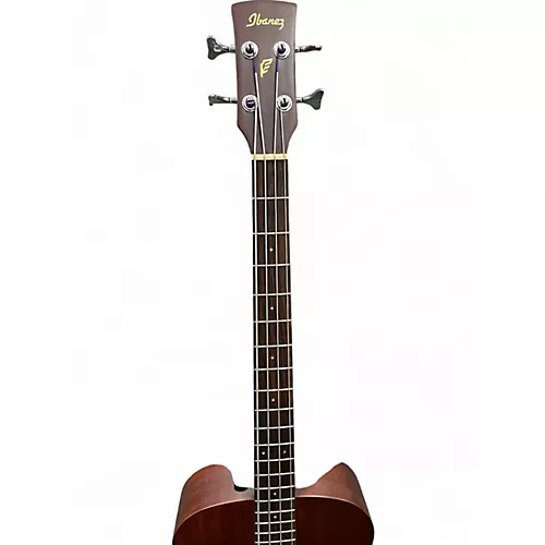 Used Ibanez PCBE12MH  Mahogany Acoustic Bass Guitar Mahogany