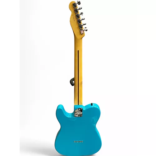 Used Fender American Professional II Telecaster Miami Blue Solid Body Electric Guitar Miami Blue