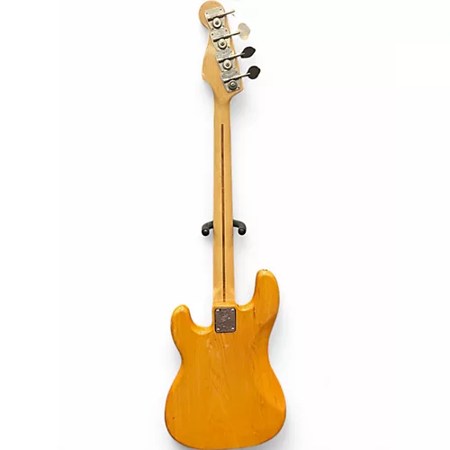 Vintage 1974 Fender PRECISION BASS Natural Electric Bass Guitar Natural