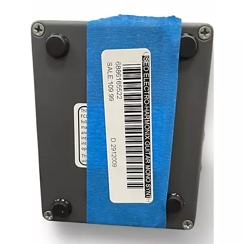 Used Electro-Harmonix Guitar Mono Synth Effect Pedal