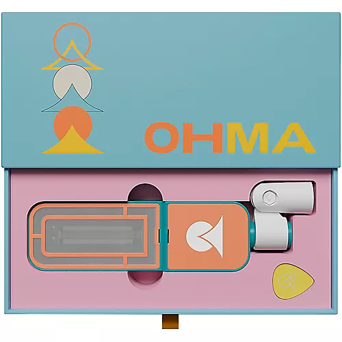 Ohma World Windows Ribbon Microphone Black & Stainless Steel