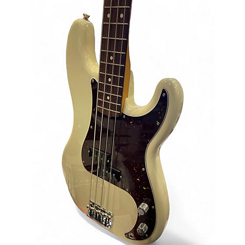 Used 2024 Fender American Professional II Precision Bass Olympic White Electric Bass Guitar Olympic White