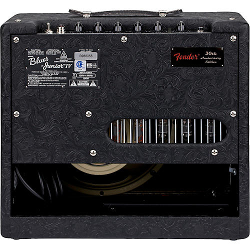 Fender Blues Junior IV 30th Anniversary 15W 1x12 Tube Guitar Combo Amp Black Western