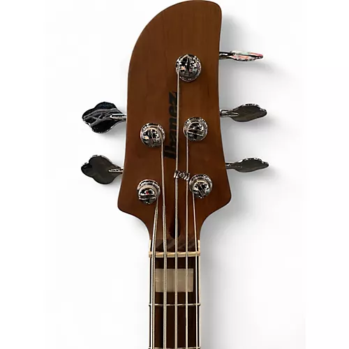 Used Ibanez tmb405 Cosmic Blue Starburst Electric Bass Guitar Cosmic Blue Starburst