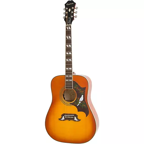 Epiphone Dove Studio Acoustic-Electric Guitar Vintage Burst
