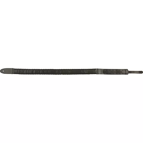 Jodi Head Handlaced Guitar Strap Black, Black