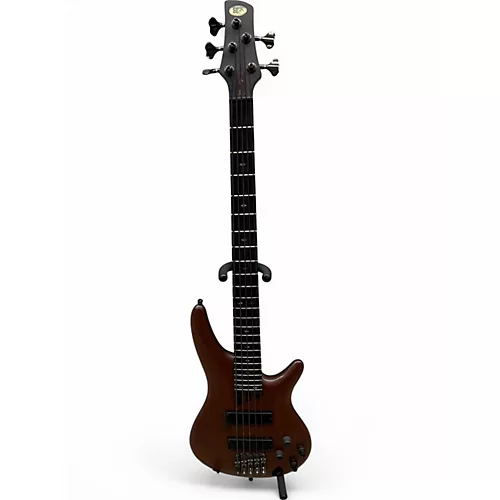 Used Ibanez SR3005 STAINED OIL Electric Bass Guitar STAINED OIL