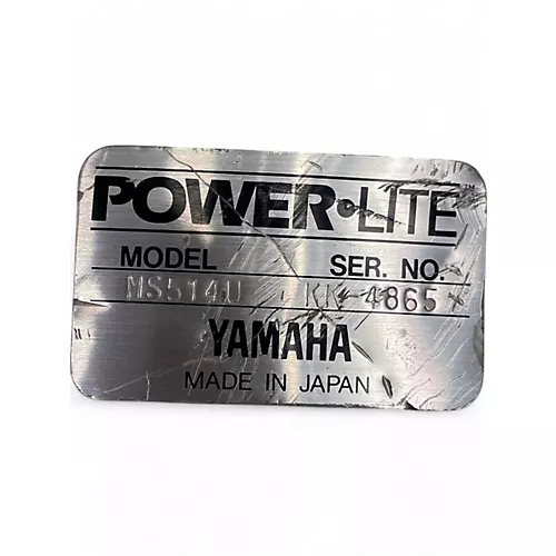 Used Yamaha POWERLITE WHITE Drum WHITE 33