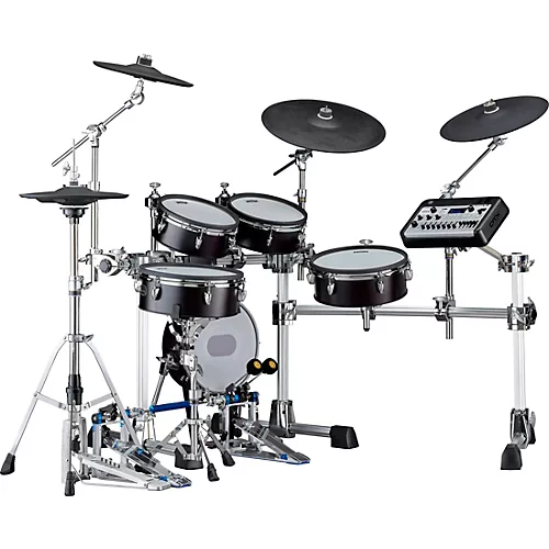 Yamaha DTX10K Electronic Drum Kit With Mesh Heads Black Forest
