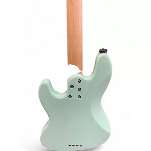 Used Schecter Guitar Research J-4 Diamond Series Sea Foam Electric Bass Guitar sea foam