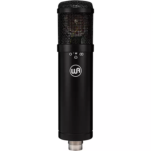 Warm Audio WA-47jr-BLK FET Black Condenser Microphone Black