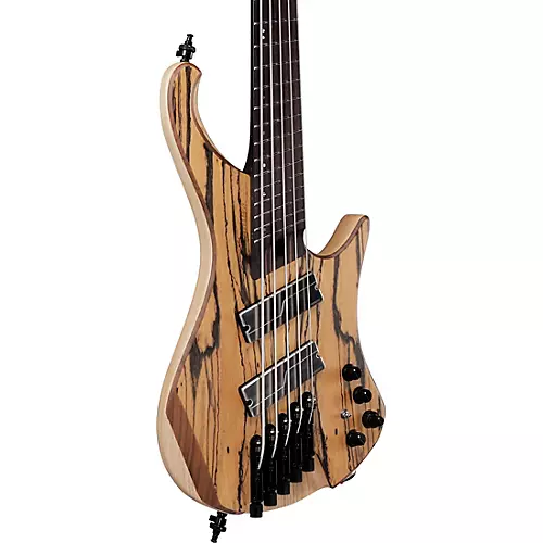 Ibanez EHB1675MS 5-String Multi-Scale Ergonomic Headless Bass Guitar Natural Flat