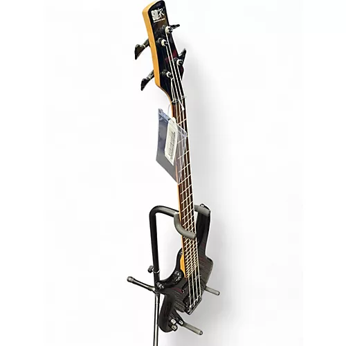Used Ibanez SR400L Black Electric Bass Guitar Black