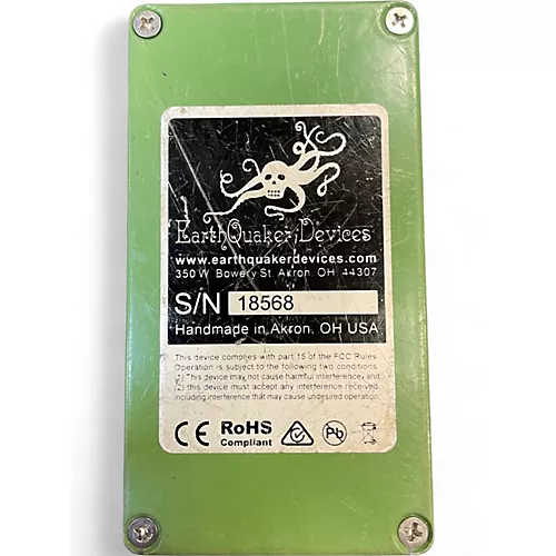 Used EarthQuaker Devices Plumes Small Signal Shredder Overdrive Effect Pedal