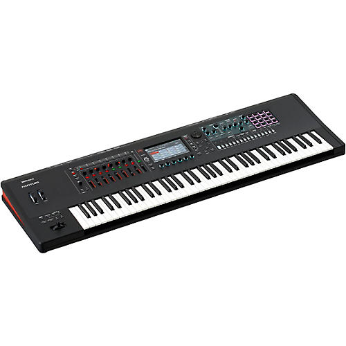 Roland FANTOM-7 Workstation With DP-10 Pedal and Z Stand