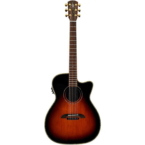 Alvarez WY1TS Yairi Stage OM/Folk Acoustic-Electric Guitar Natural