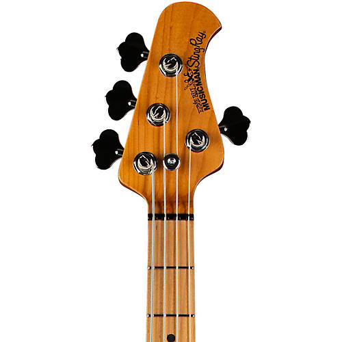 Ernie Ball Music Man StingRay Special HH Electric Bass Guitar Black and Chrome