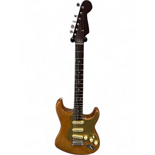Used Fender Rarities Limited Edition Maple Quilt Top Stratocaster Natural Solid Body Electric Guitar Natural