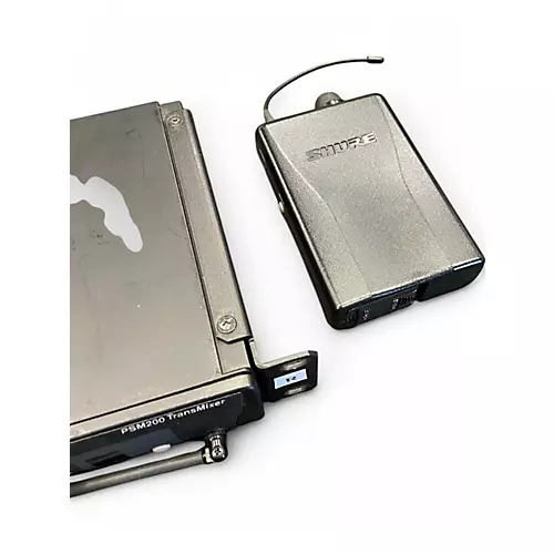 Used Shure PSM200 TransMixer W/ P2R Receiver In Ear Wireless System