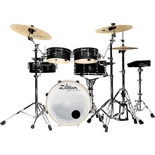 Zildjian ALCHEM-E Bronze EX Electronic Drum Kit With Simmons DA2112 Amp