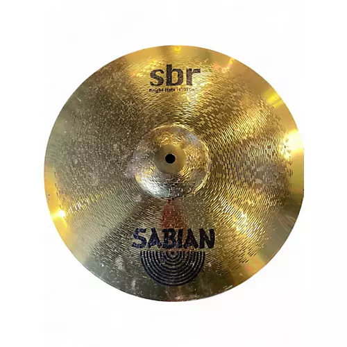 Used SABIAN 14in SBR Hi Hat Pair Cymbal 33