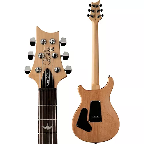 PRS SE Exotic Custom 24 Swamp Ash Burl Electric Guitar Lake Blue