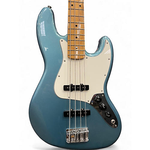 Used Fender Player Jazz Bass Blue Electric Bass Guitar Blue