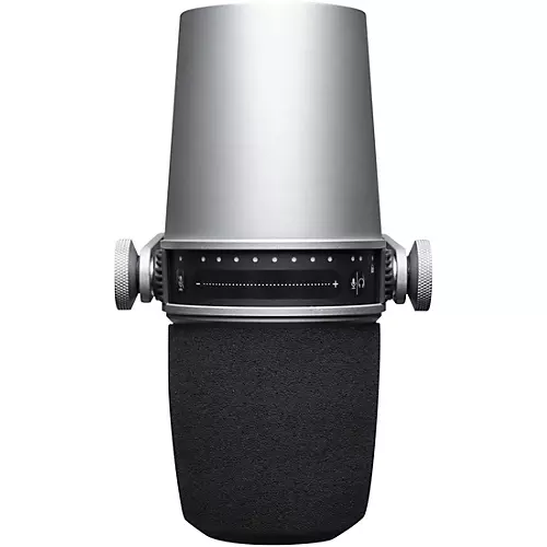Shure MV7 USB and XLR Dynamic Microphone Silver