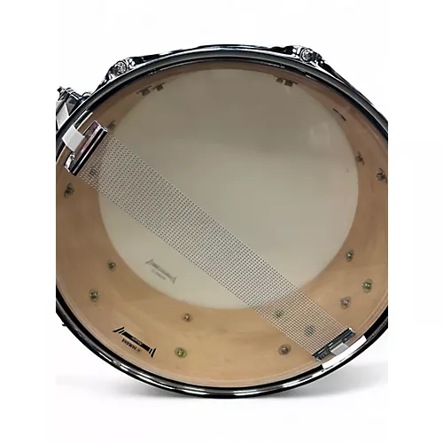 Used Yamaha 14in Recording Custom snare Green Drum Green 33