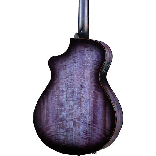 Breedlove Pursuit Exotic S CE Concert Acoustic-Electric Guitar Blackberry