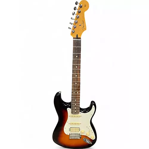 Used Fender Player II Stratocaster HSS 3 Color Sunburst Solid Body Electric Guitar 3 Color Sunburst
