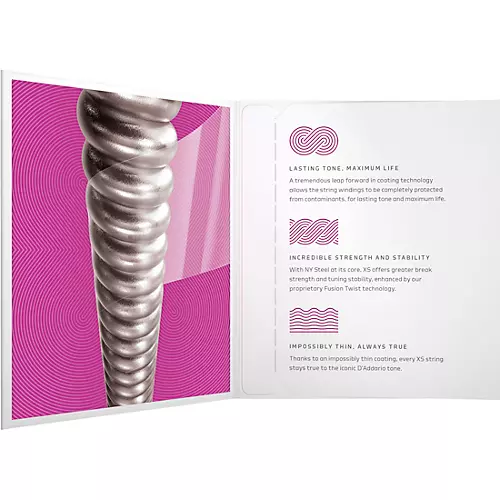 D'Addario XS Nickel Electric Guitar Strings 11 - 56