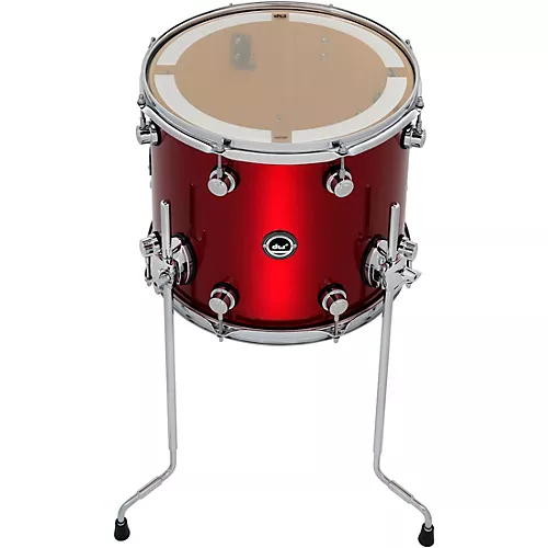 DW DWe Wireless Acoustic/Electronic Convertible Floor Tom with Legs 14 x 12 in. Finish Ply Black Galaxy