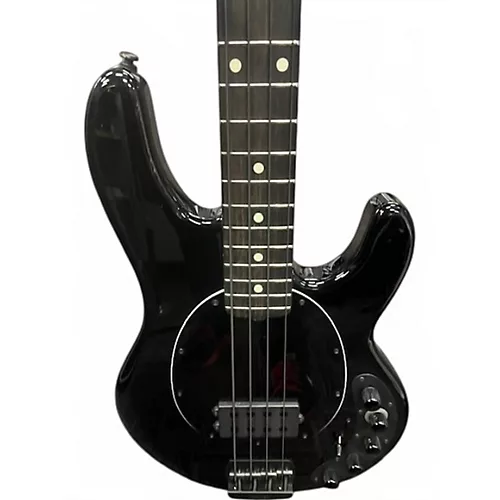 Used Ernie Ball Music Man MUSIC MAN DARK RAY Black Electric Bass Guitar Black