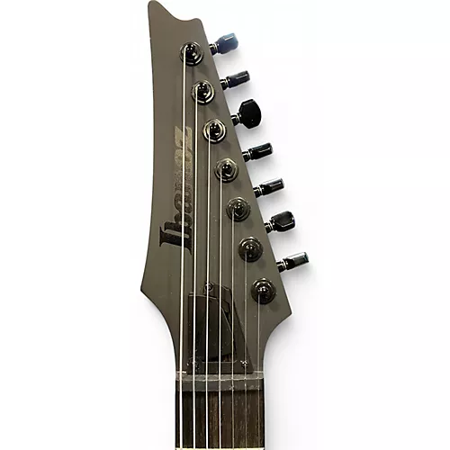 Used Ibanez RGDRB71 Satin Black Solid Body Electric Guitar Satin Black