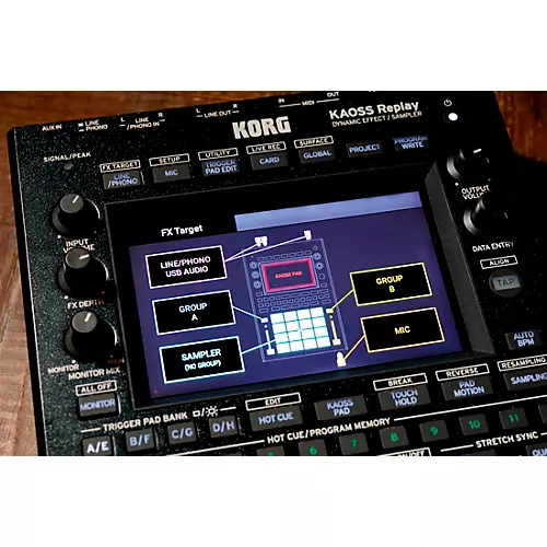 KORG KAOSS Replay Dynamic Effects Processor and Sampler