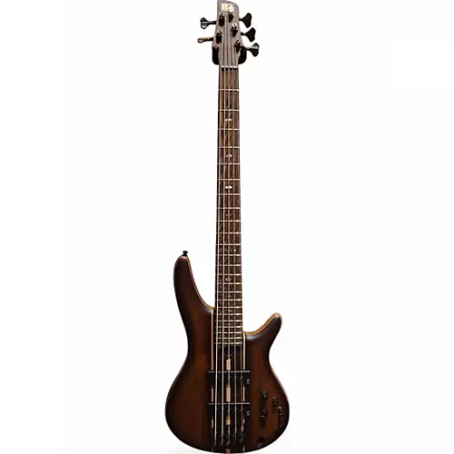 Used Ibanez SRSC805 NATURAL FLAT Electric Bass Guitar NATURAL FLAT