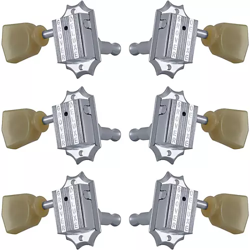Grover Deluxe 135 Series Tuning Machines Nickel