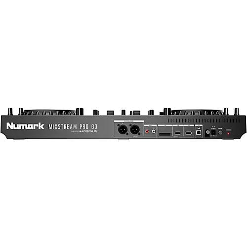 Numark Mixstream Pro Go Battery-Powered Standalone Streaming 2-Channel DJ Controller