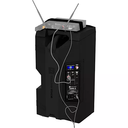 Electro-Voice EVERSE 12 Weatherized Battery-Powered Loudspeaker With Bluetooth, Black